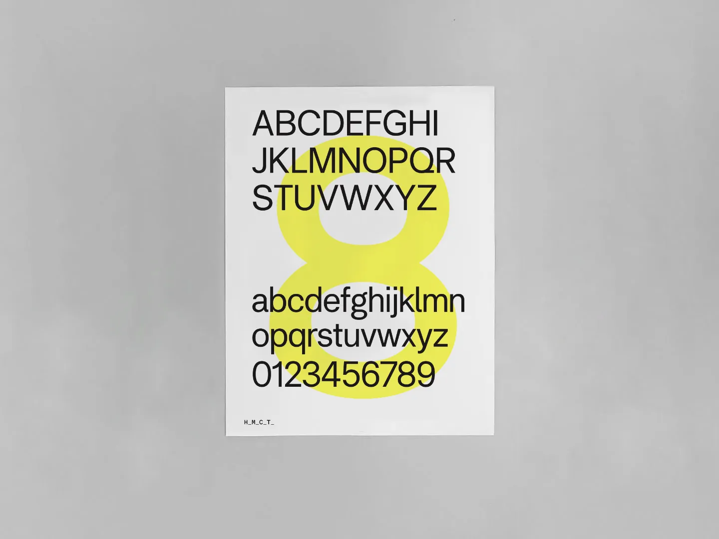 Type Specimen